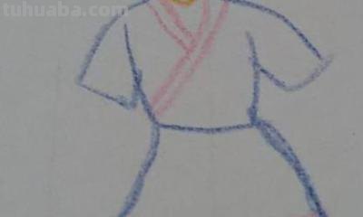 拳头怎么画简笔画 怎么画日本动漫《海贼王》中的路飞，路飞简笔画？