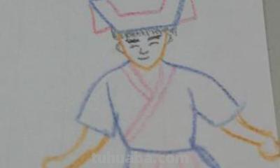 拳头怎么画简笔画 怎么画日本动漫《海贼王》中的路飞，路飞简笔画？