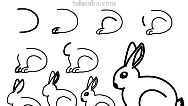 可爱的兔子怎么画 可爱的兔子怎么画简单又漂亮