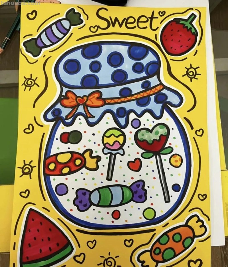 今日六一节日，这44张儿童节主题创意儿童绘画作品一起来欣赏呀！