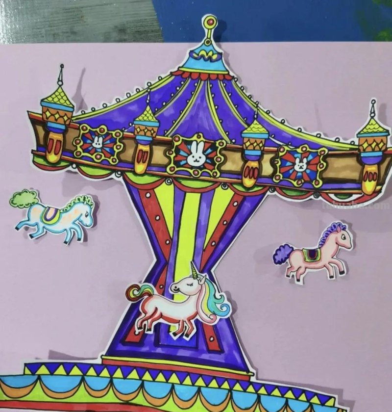 今日六一节日，这44张儿童节主题创意儿童绘画作品一起来欣赏呀！