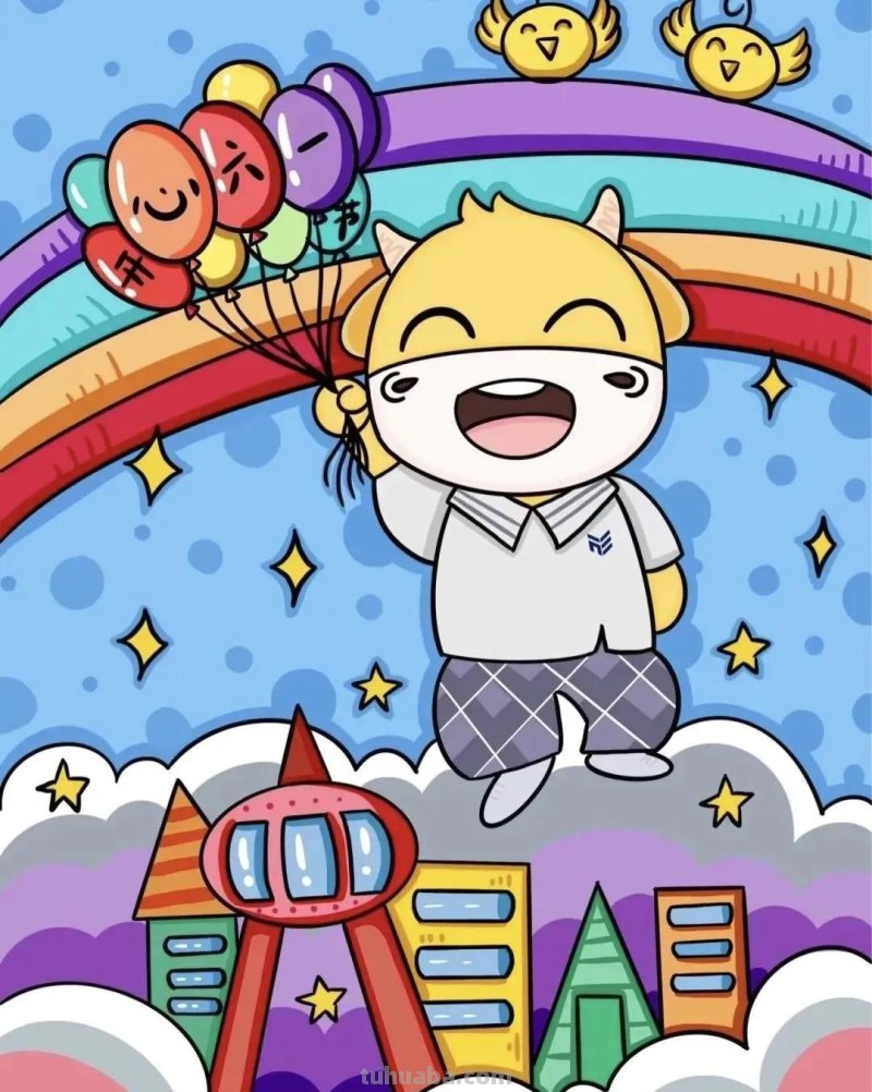 今日六一节日，这44张儿童节主题创意儿童绘画作品一起来欣赏呀！