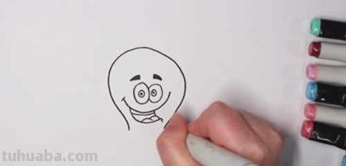 章鱼简笔画怎么画