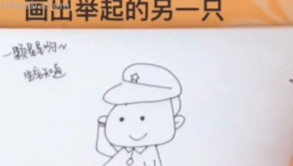 士兵怎么画简笔画 乡居英雄简单画？