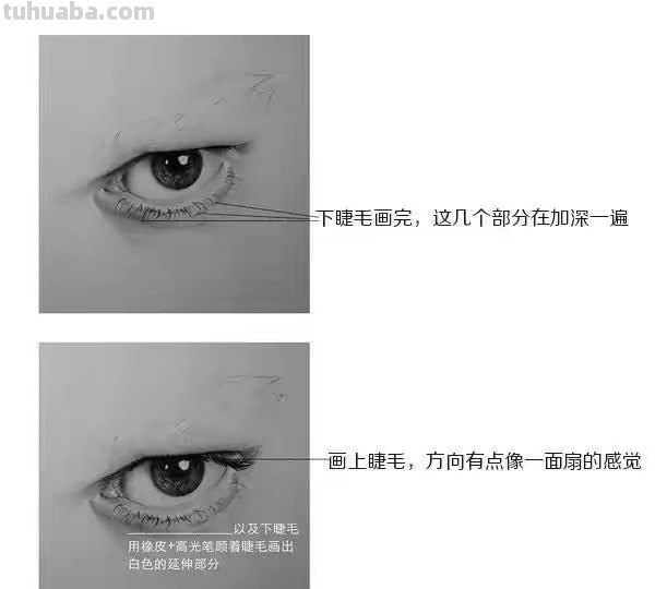 眼部细节速写 五官速写技巧口诀？