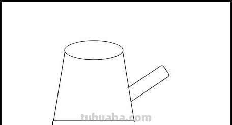 茶壶怎么画简笔画 怎么画浇花水壶、喷水壶的简笔画？