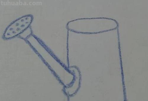 茶壶怎么画简笔画 怎么画浇花水壶、喷水壶的简笔画？
