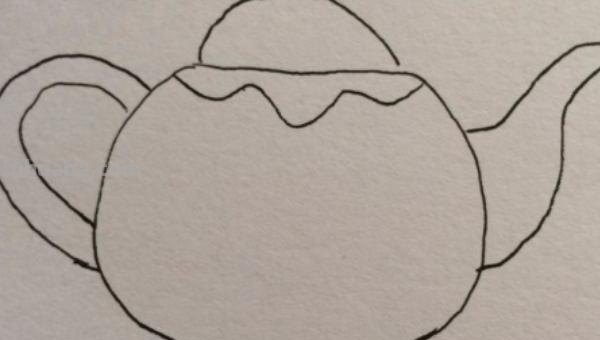 茶壶怎么画简笔画 怎么画浇花水壶、喷水壶的简笔画？