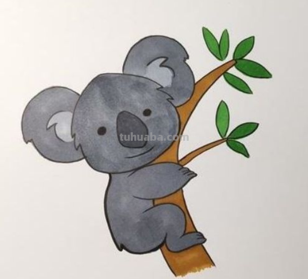 考拉怎么画
