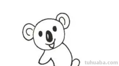 树袋熊怎么画