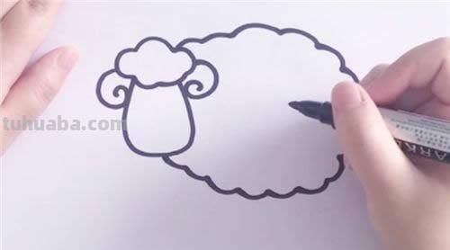 绵羊怎么画简笔画 简笔画羊的画法? 绵羊怎么画简笔画 简笔画羊的画法?