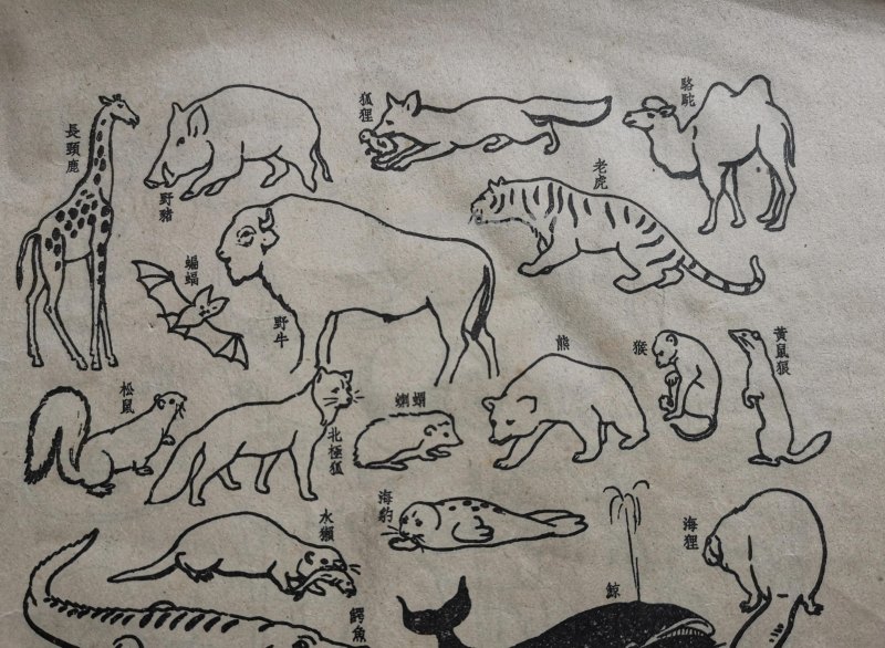 很有年代感的简笔画 续2