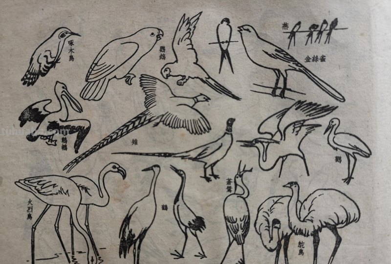 很有年代感的简笔画 续2