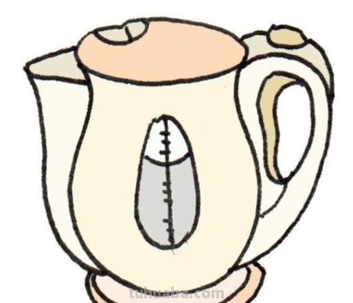速写电水壶 怎样画水壶？