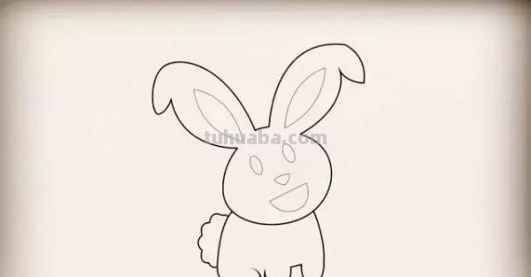 简笔画兔子怎么画 最简单的简笔画小兔子怎么画？