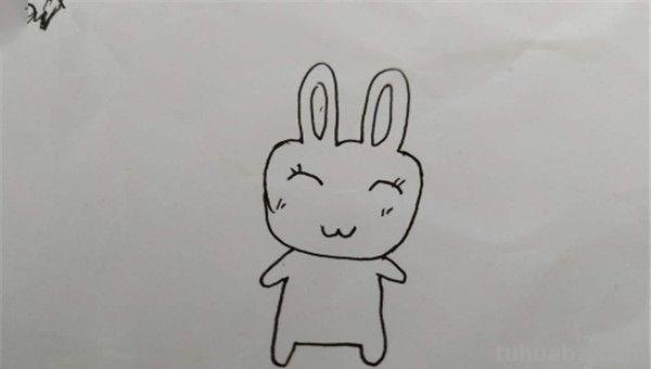 简笔画兔子怎么画 最简单的简笔画小兔子怎么画？