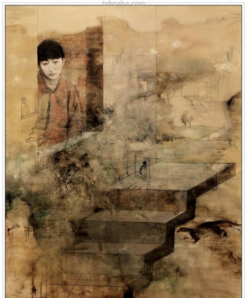 当代著名油画大师何多芩五十幅经典绘画作品赏析