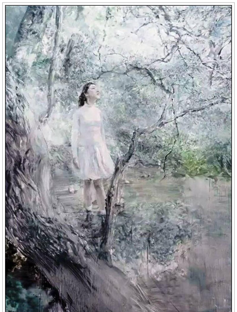 当代著名油画大师何多芩五十幅经典绘画作品赏析