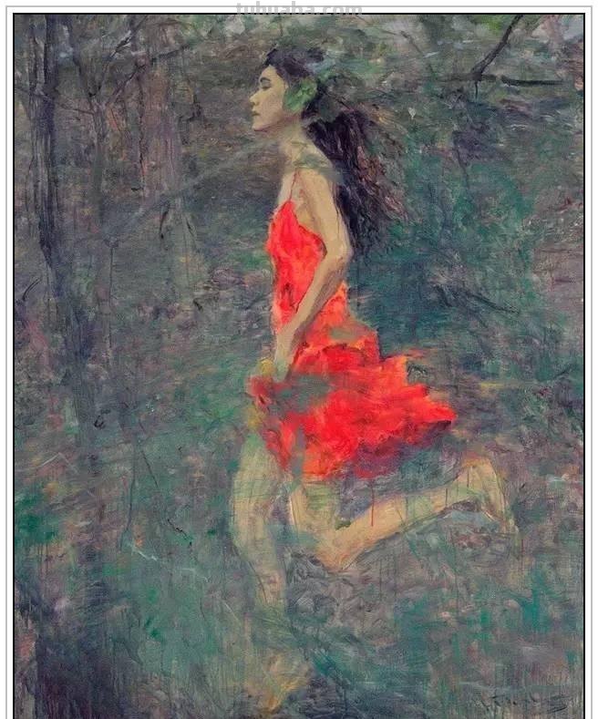 当代著名油画大师何多芩五十幅经典绘画作品赏析