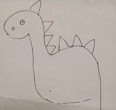 恐龙简笔画怎么画 简单的恐龙怎么画? 恐龙简笔画怎么画 简单的恐龙怎么画?