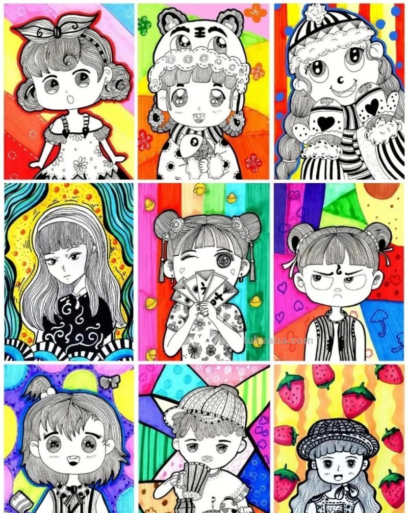 精选51张动漫人物，可爱女生，帅气男生，收藏起来吧！