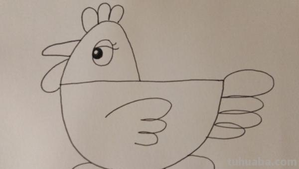 烤鸡怎么画简笔画 怎么画十二生肖简笔画鸡? 烤鸡怎么画简笔画 怎么画十二生肖简笔画鸡?