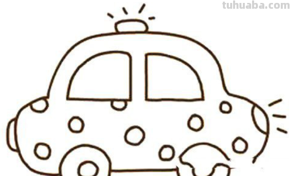 小汽车的画法