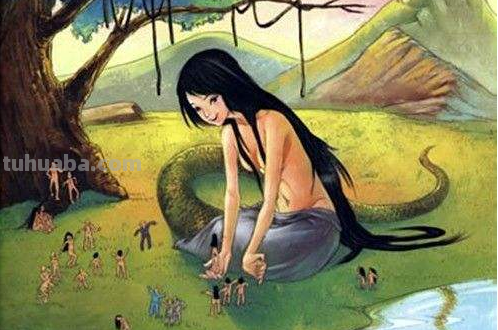 女娲造人的故事