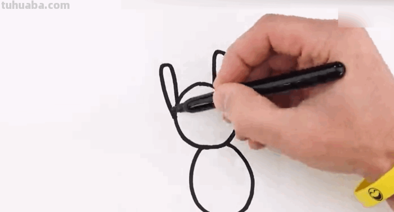 如何画一只小蜘蛛