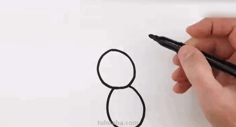 如何画一只小蜘蛛