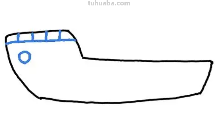 轮船怎么画漂亮又简单