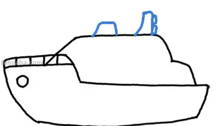 轮船怎么画漂亮又简单