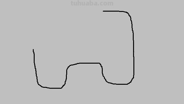 大象简笔画怎么画 简笔简笔画之大象？
