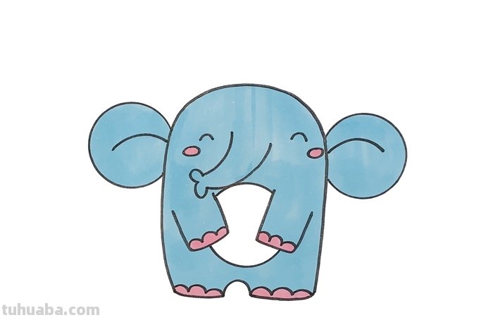 大象简笔画怎么画 简笔简笔画之大象？