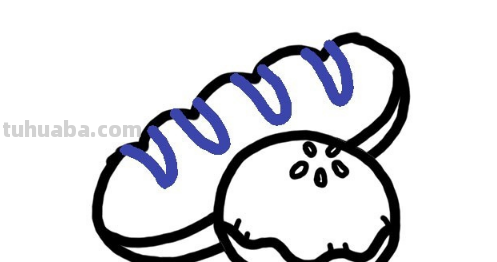 面包怎么画简笔画