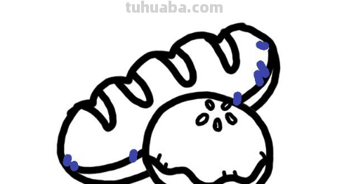 面包怎么画简笔画