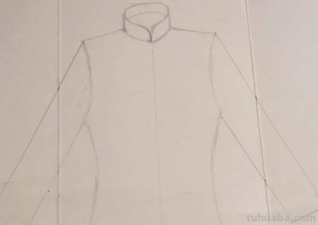 衬衫怎么画简笔画 夹克衫简画？