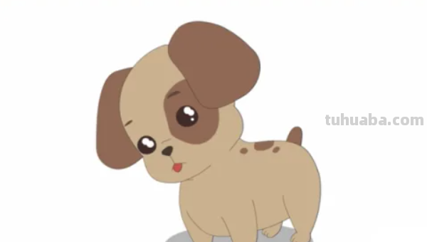 怎样快速画出小狗