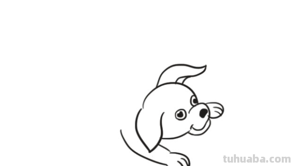 小狗怎么画