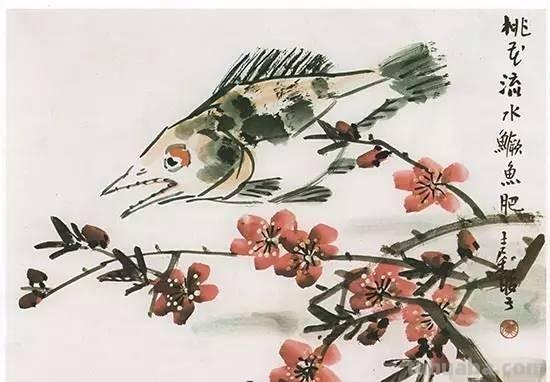 国画｜各种鱼的写意画法