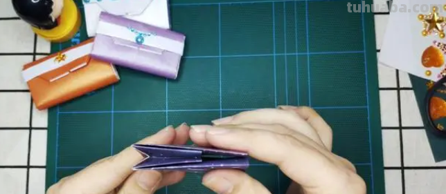 钱包用纸怎么折