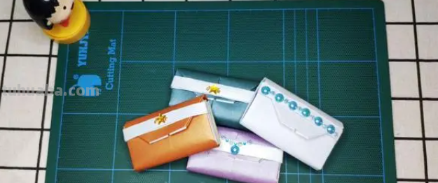 钱包用纸怎么折