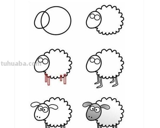 羊怎么画