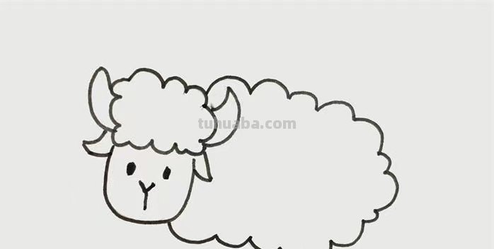 12生肖羊怎么画