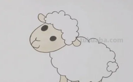 小羊怎么画?