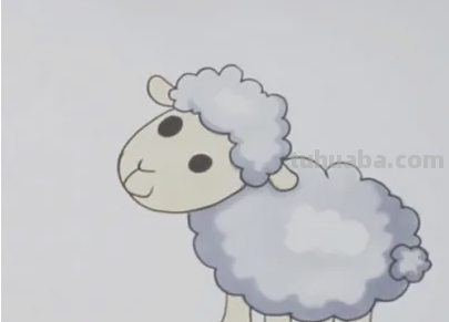 小羊怎么画?
