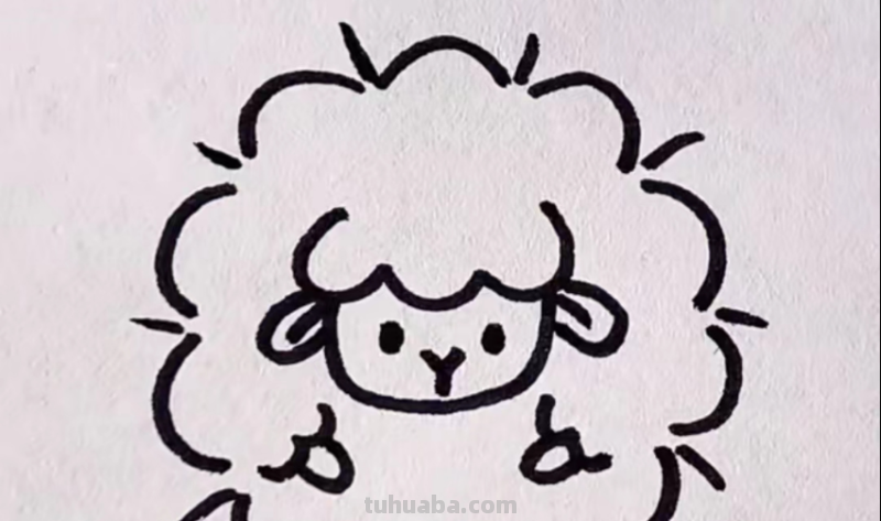 羊怎么画 简单