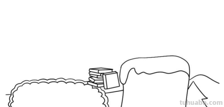 寒假手抄报怎么画