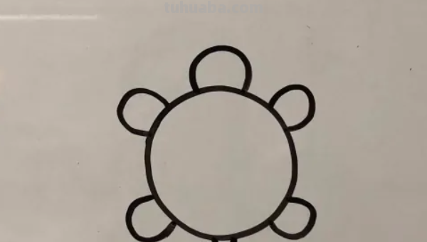 怎么画乌龟又简单又好看