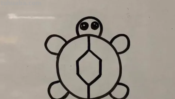 怎么画乌龟又简单又好看